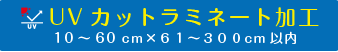切り文字・カッティングシートラミネート60cmまで