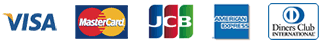 VISA MasterCard JCB